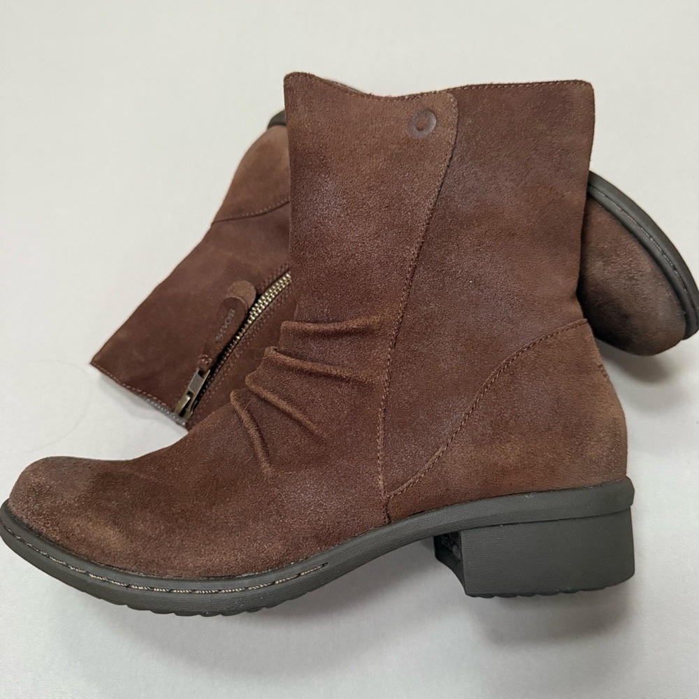 NWOT! BOGS Auburn mid waterproof leather suede boots booties, women’s 7.5. - Picture 6 of 8